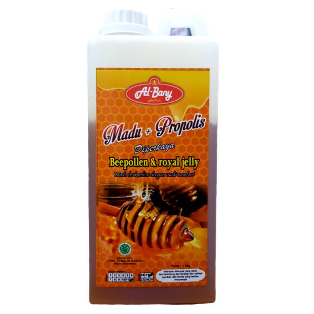 Madu Super Propolis mix Royal Jelly AlBany Nett 1000gr