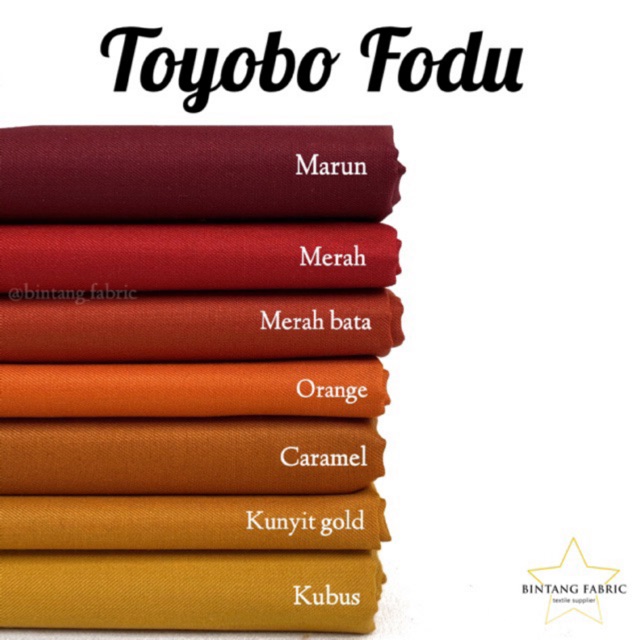 1 meter Katun  TOYOBO  FODU Shopee Indonesia