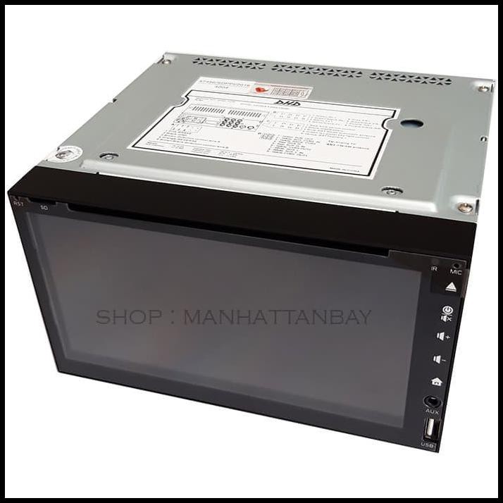 Promo Terbatas Full Glass Head Unit Double Din Tv Mobil Universal Dvd Player Dhd