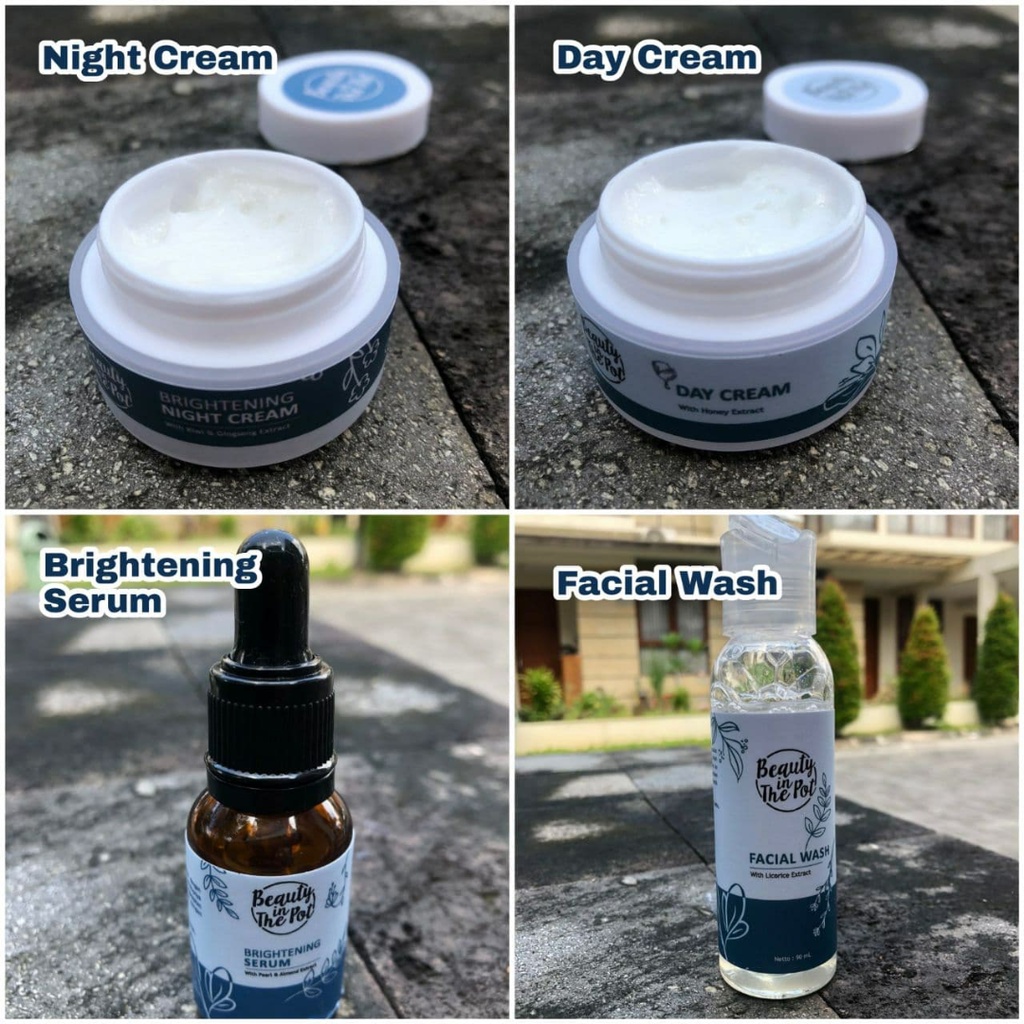 Beauty in the pot BITP 1 paket / ecer Day Cream Night Cream Serum Facial Wash Skincare Kulit Glowing