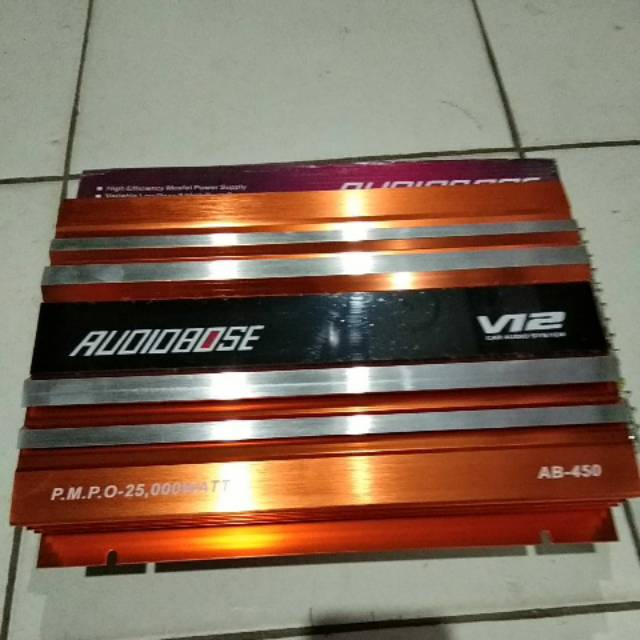 Power 4chanell audiobose