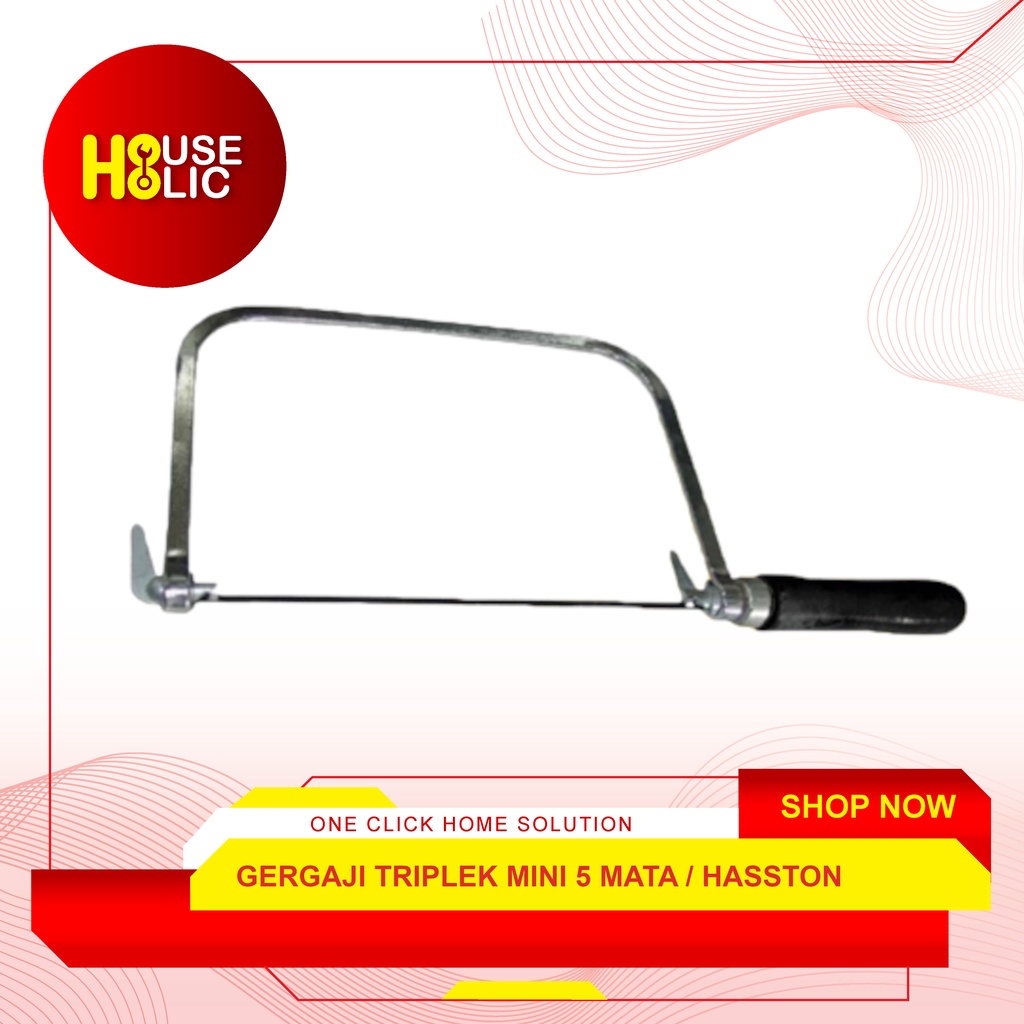 Gergaji Triplek Mini Set 5 Mata / Gergaji Ukir Hasston 1260-027