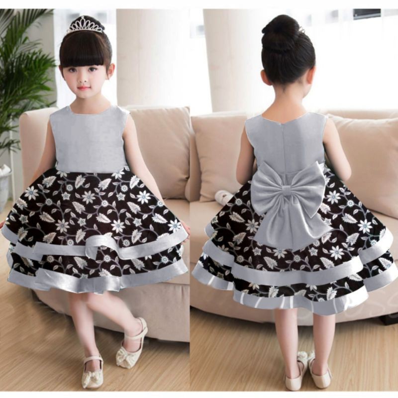 DRESS KID ADONIA NEW MOTIF / DRESS ANAK PEREMPUAN Best Seller / BISA COD