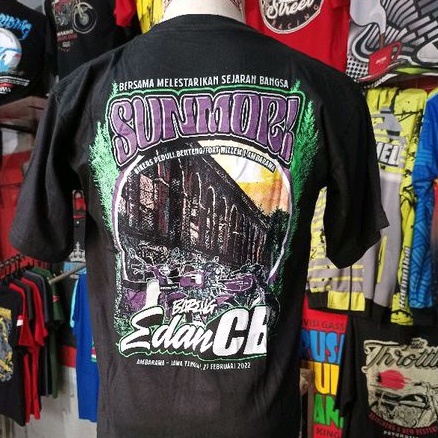 Kaos acara Sunmori EdanCB C70 GL CB original