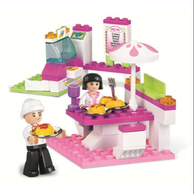 Lego Sluban Dream Girls Snack car