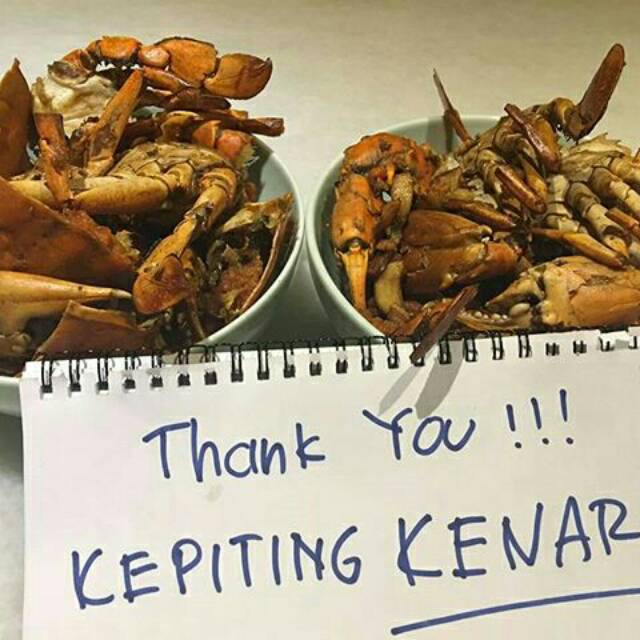 

Kepiting Goreng Lada Hitam khas Kepiting kenari