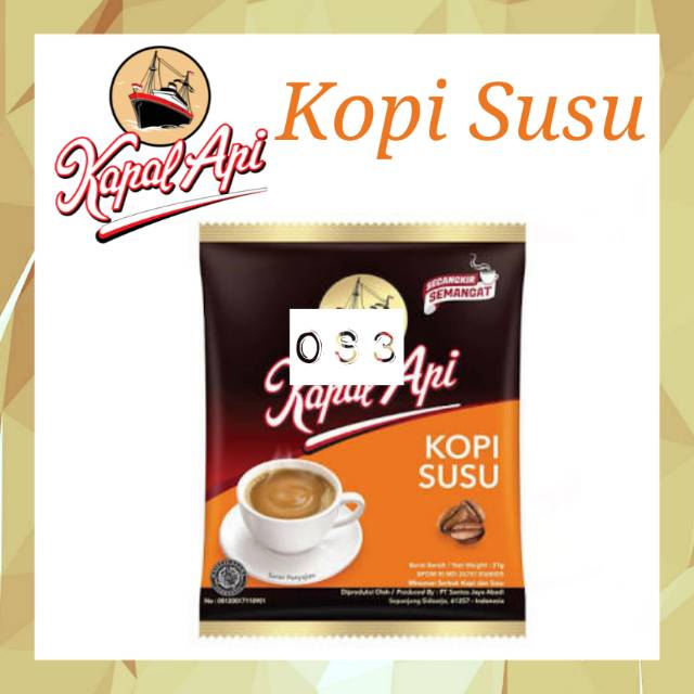 

《OS3》 Kapal Api Kopi Susu 31 gram - KOPI