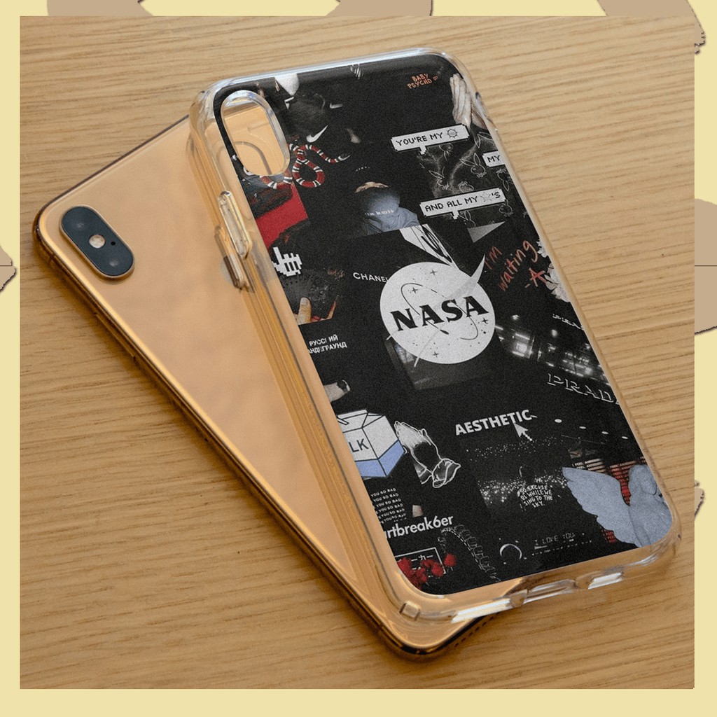 Case Casing NASA Aesthetic Custom Murah iPhone Samsung Xiaomi Oppo