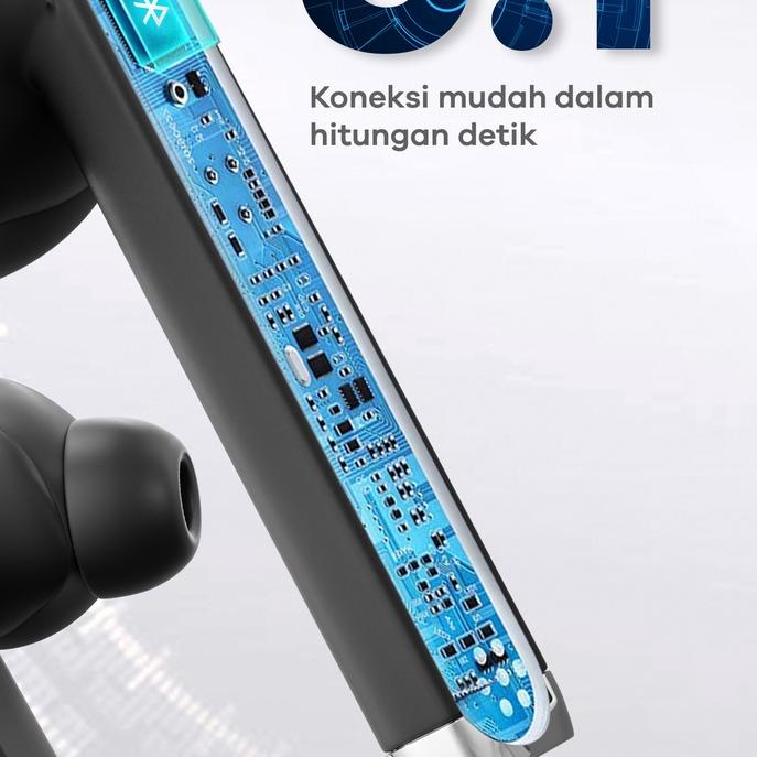 ♘ TWS Earbuds Headset Bluetooth JETE T11 - Garansi 2 Tahun ♠
