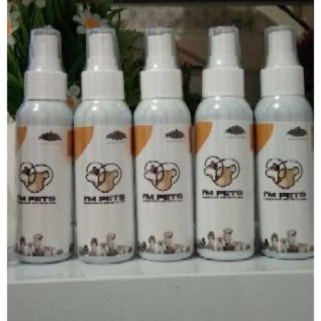 I'M PETS 100ml  disinfektan  spray  steril kandang  kucing anjing hamster