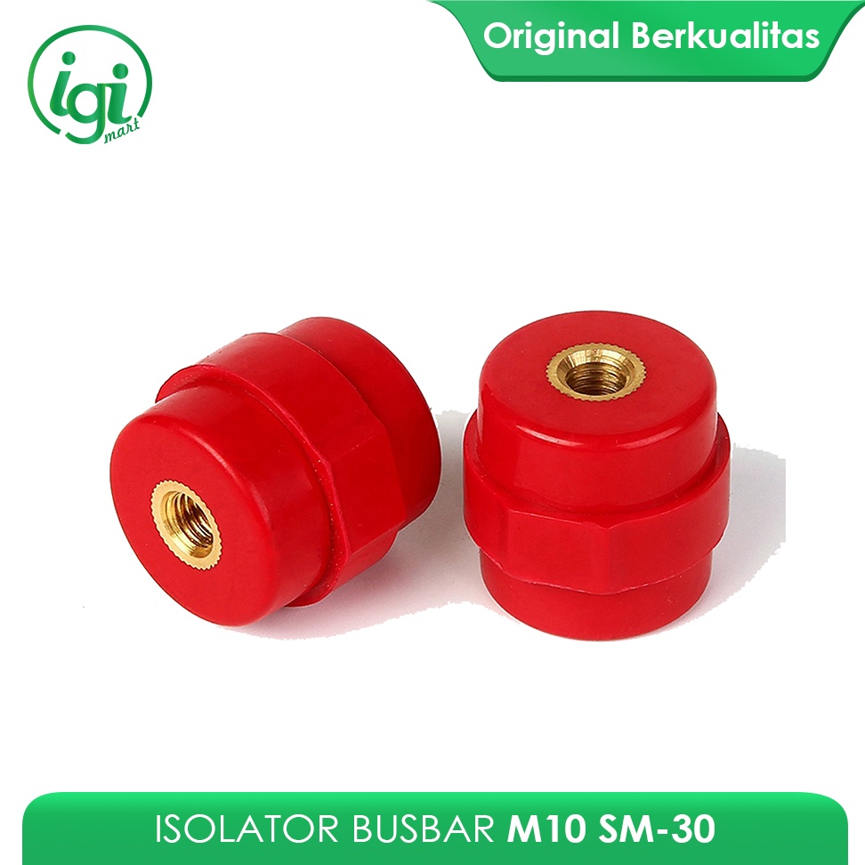 ISOLATOR BUSBAR HOLDER INSCOM SM30 / INSULATOR BUS BAR LISTRIK SM 30