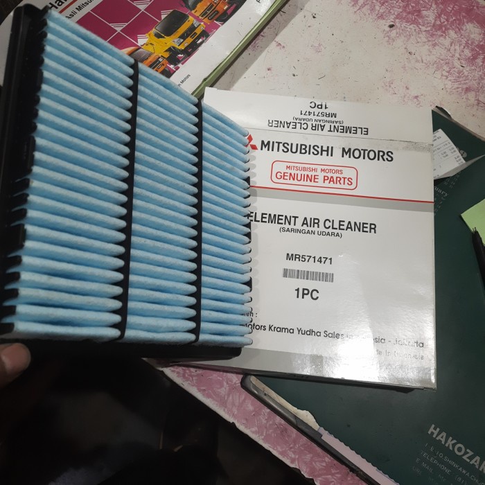saringan udara air filter mitsubishi kuda bensin 2000cc asli original