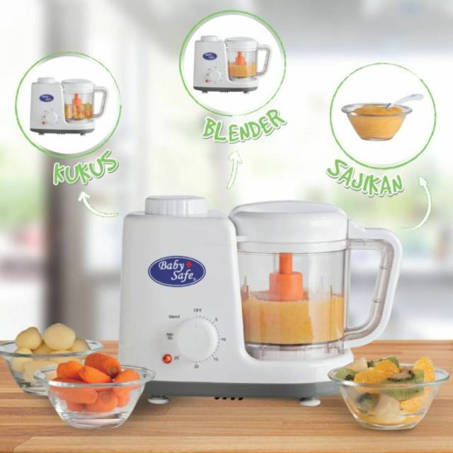 Baby Safe Steam Blender Lb 003 - Blender makan anak