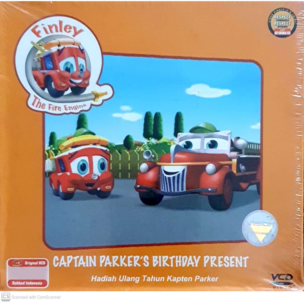 Finley The Fire Engine: Captain Parker's Birthday Present | VCD Original