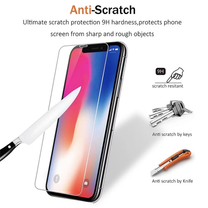 GROSIR - SCREEN PROTECTOR TEMPERED GLASS BENING TRANSPARAN 0.3MM OVAL MINIMAL ORDER 25PCS (1 TIPE = 5PCS) FOR IPHONE/SAMSUNG/OPPO/VIVO/XIAOMI/REALME/INFINIX/ASUS/LG/SONY/HUAWEI/LG/UNIVERSAL - TIPE DI DESKRIPSI