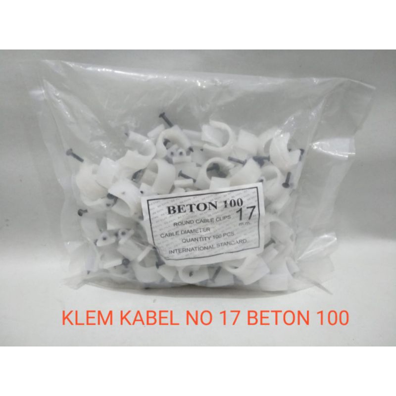 KLEM KABEL NO 17 BETON 100