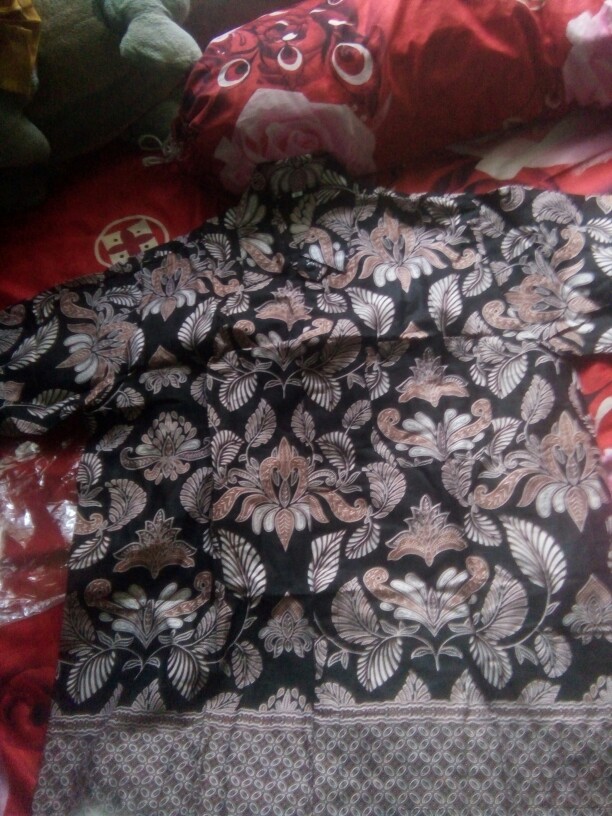 (ready 5 Warna + Ada Anak) Couple Batik Audi Marisa Selendang Ceruti Payet