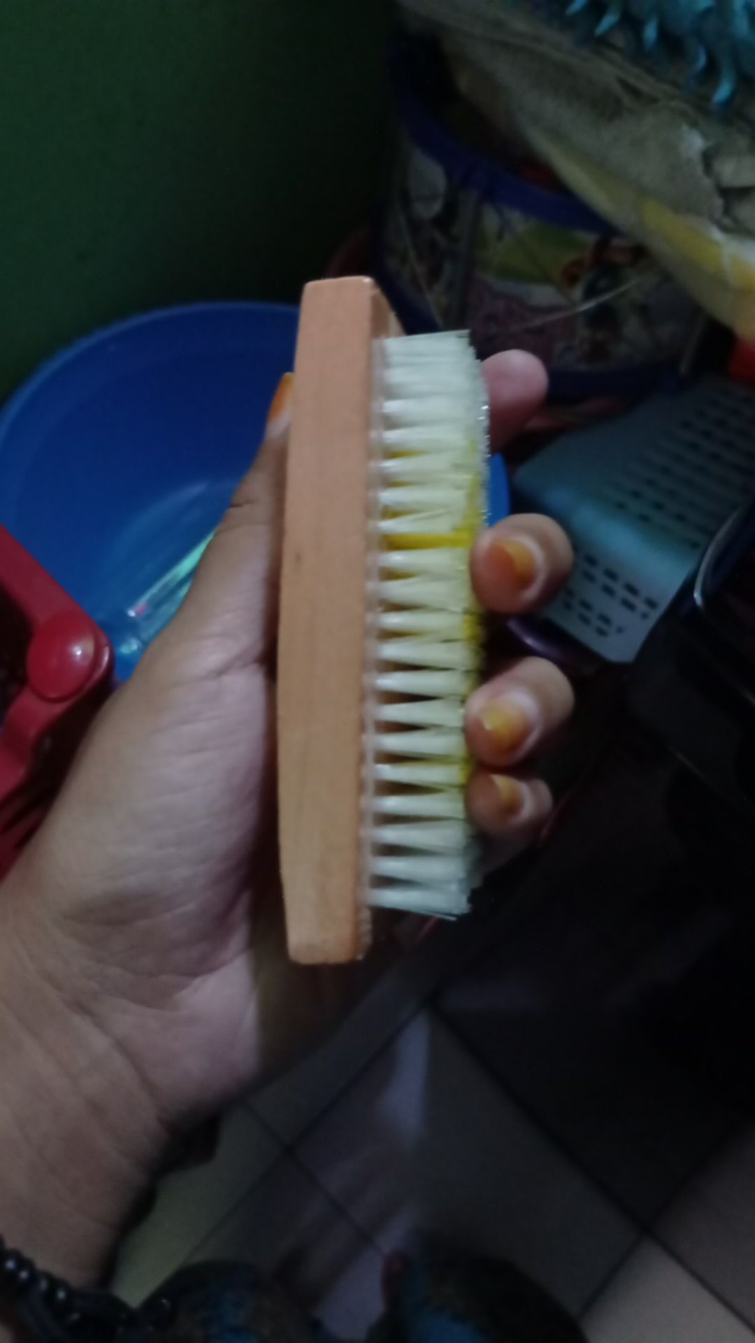 Sikat Cuci Baju / Kain Eterna Gagang Kayu