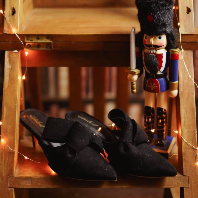 Ittaherl Jackie Holiday Slipper 60mm Sable size 40