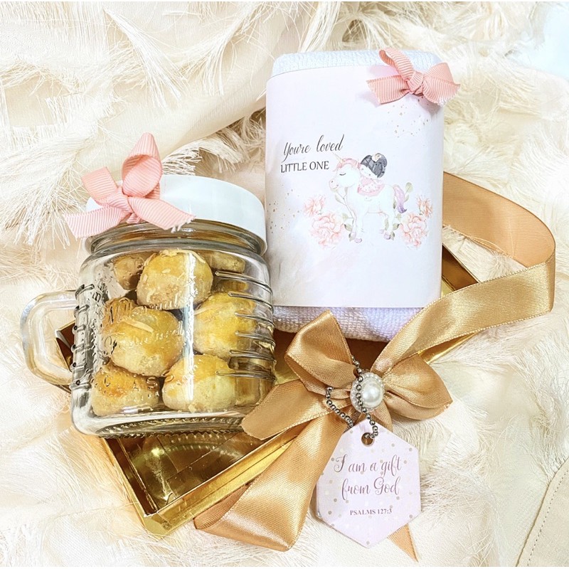 SOUVENIR AQIQAH BAYI HAMPERS AQIQAH SOUVENIR 7 BULANAN BINGKISAN ONE MONTH