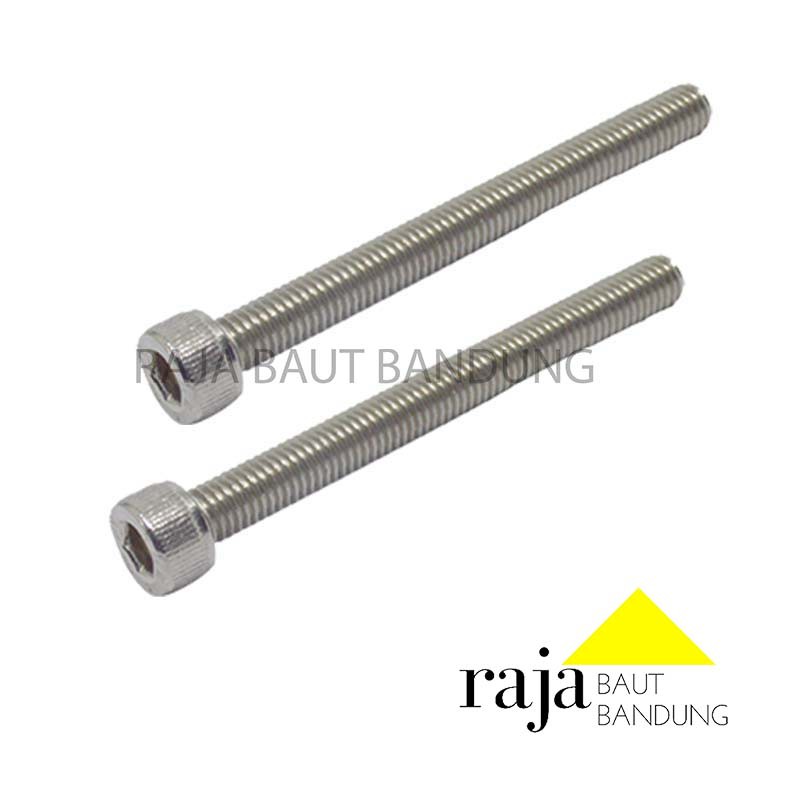 BAUT L STAINLESS M4X45 STAINLESS STEEL 304 5 PCS BO L SS 4X45