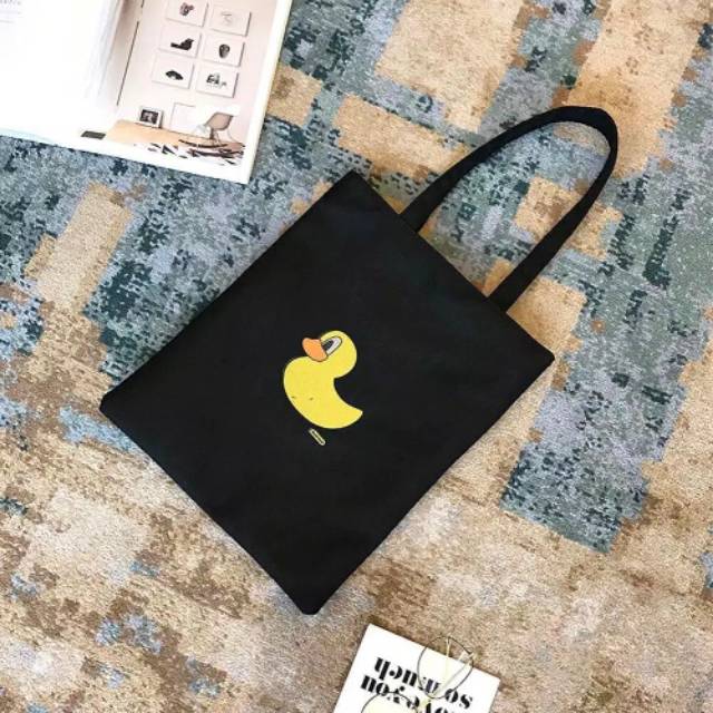 Totebag baru pake rasleting/TAS TOTE BAG KPOP murah