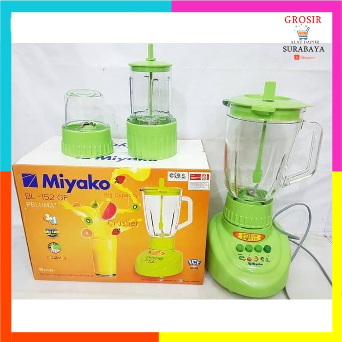 Blender Miyako BL-152-GF 3in1/BLENDER KACA MIYAKO