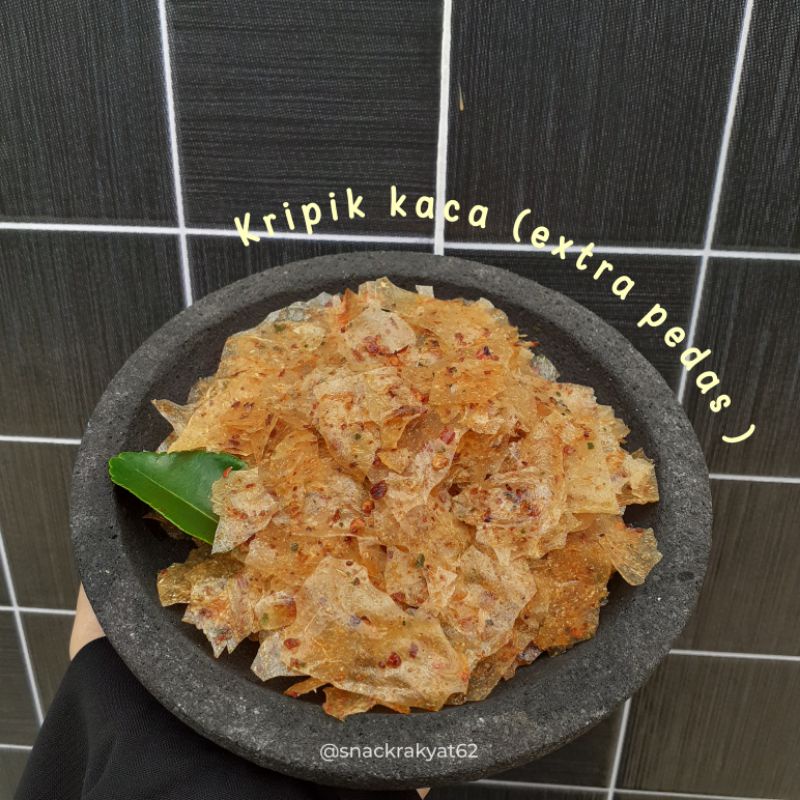 

Kripik kaca 100gram