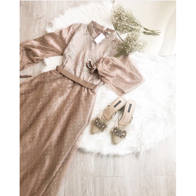 Calluela Dress Hazel by Mezzaluna Signature