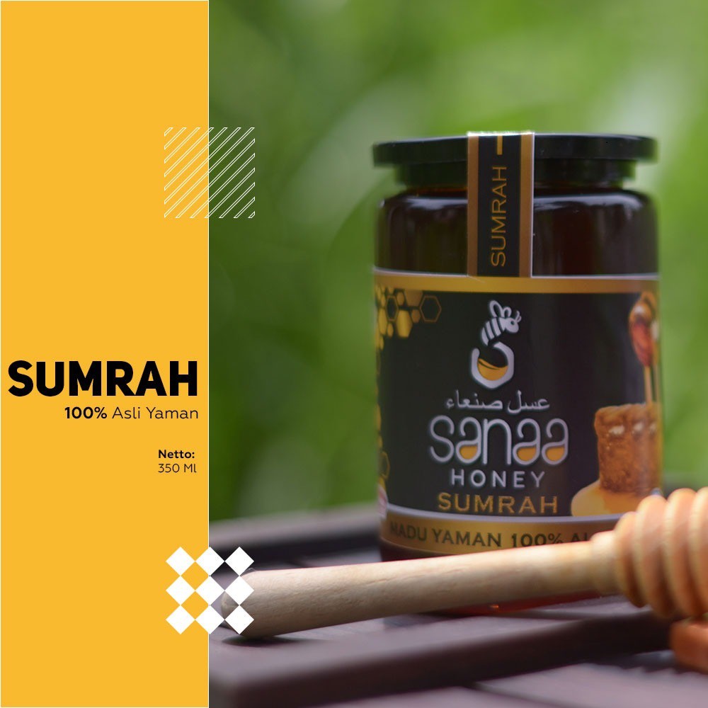 

Madu Yaman Sumroh 350ml Sumrah Sanaa Honey
