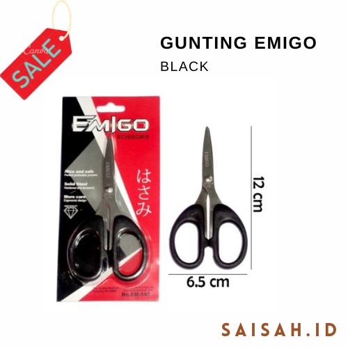 

Gunting Kertas Emigo / Gunting Serbaguna / Gunting Kertas Tajam Bahan Stainless Steel