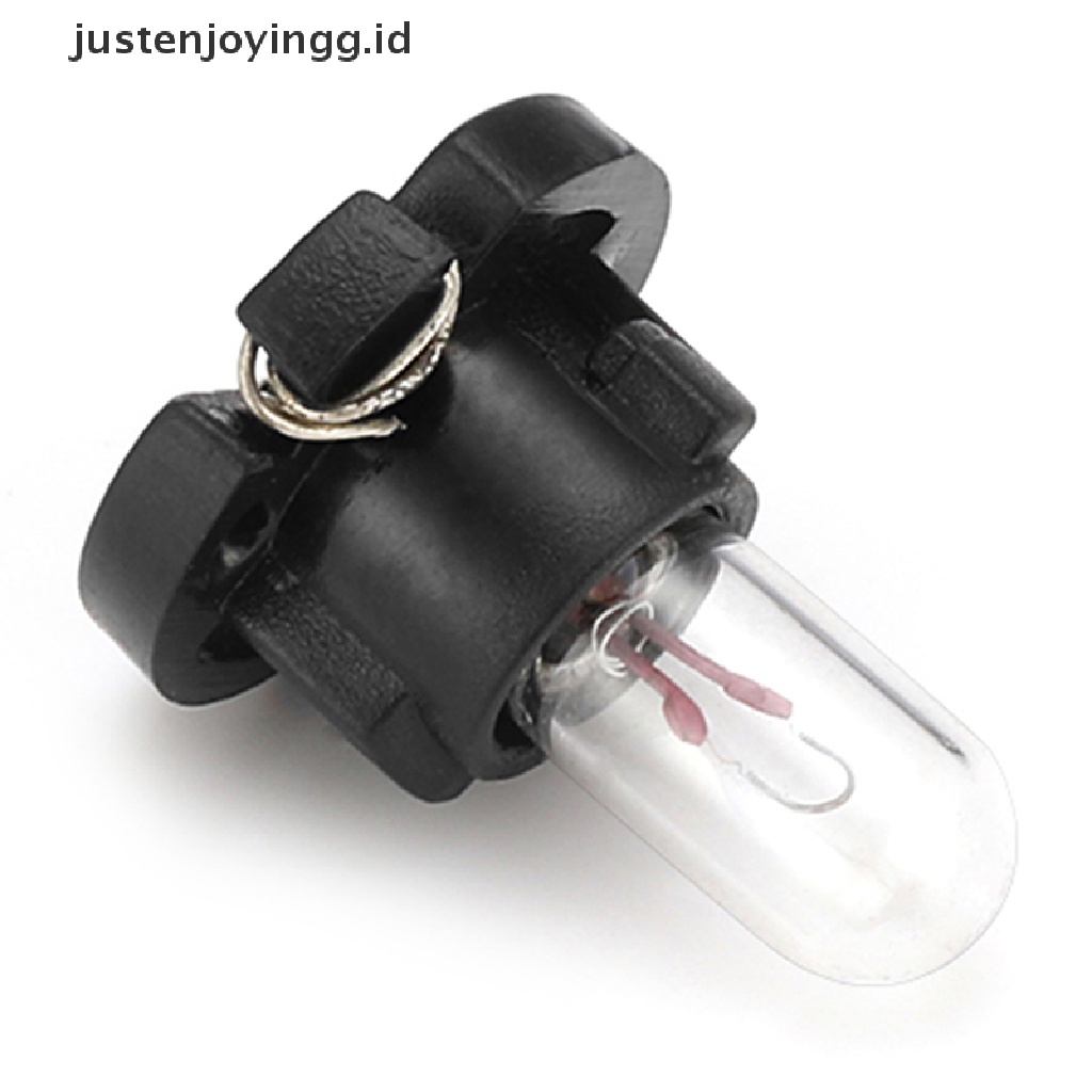 // justenjoyingg.id // 5Pcs T3 T4.2 LED Bulbs Car Interior Wedge Dashboard Warming Indicator Lamps ~