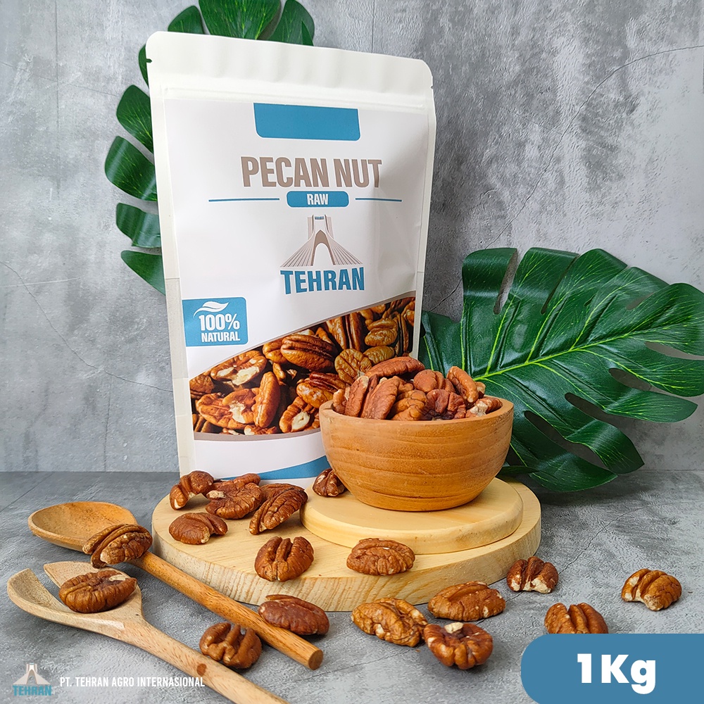 

Raw Pecan Nuts (Kacang Pecan / Kacang Geluk Mentah) 1kg