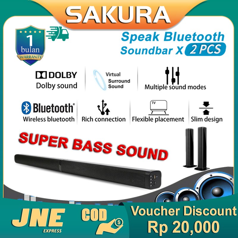 Weyon Sakura TV Speaker TV Soundbar Portable Speaker Bluetooth speaker Soundbar cores soundbar