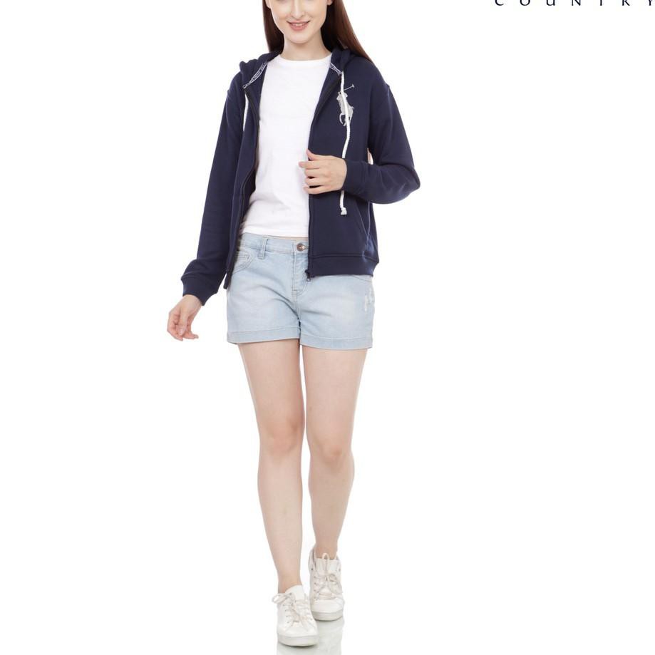 READY STOCK Polo Country - Jaket Wanita - Jaket Wanita French Terry 2581 00
