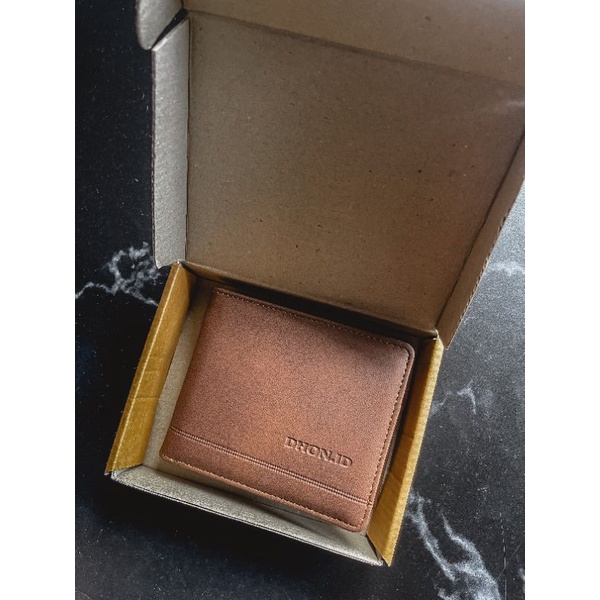 dompet pria lipat dhon.id free gelang dan kalung