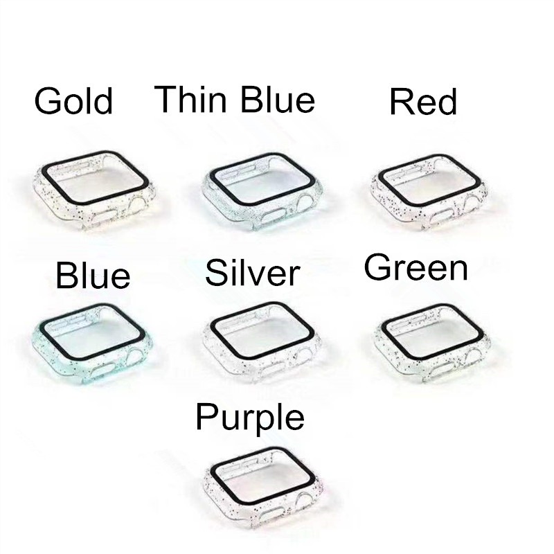 HOT SALE Case iWatch Apple Watch SE 10 9 8 7 Glitter Crystal Clear T55 T500 I8 Pro Max Watch 7