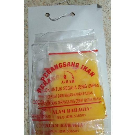 perangsang wisman abah - perangsang wisman - perangsang Abah kuning - perangsang ikan segar