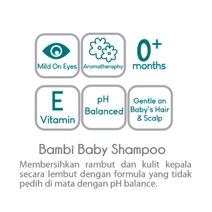 BAMBI Baby Shampoo / Oil / Hair Lotion | Sampo Losion bayi