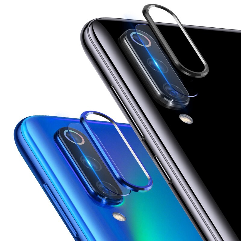 3 In 1 Tempered Glass For Xiaomi Redmi Note 7 Pro Screen Protector + Camera Lens Glass + Metal Ring