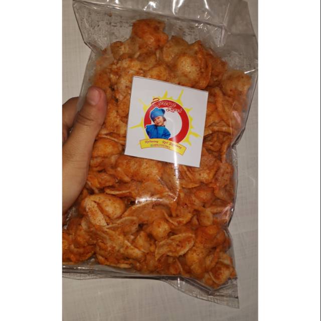 

kerupuk seblak kacang / kerucang