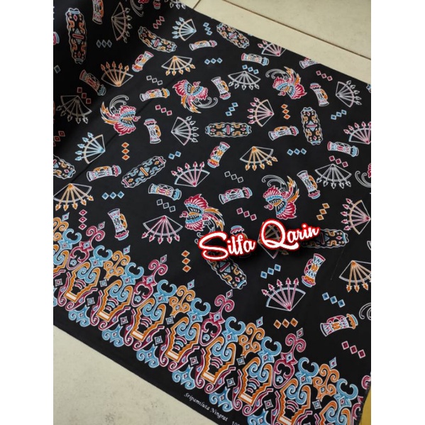 kain batik papua / bahan kain katun batik papua (Harga Per 0,5 Meter)