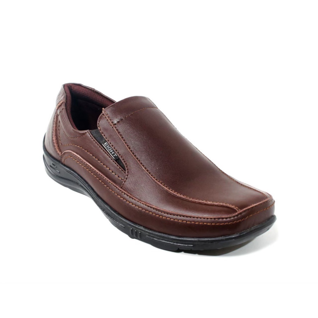 SEPATU PANTOFEL PRIA LOAFER KULIT ASLI ORIGINAL FASHION KERJA KANTOR GURU DOSEN TRANDY KEKINIAN