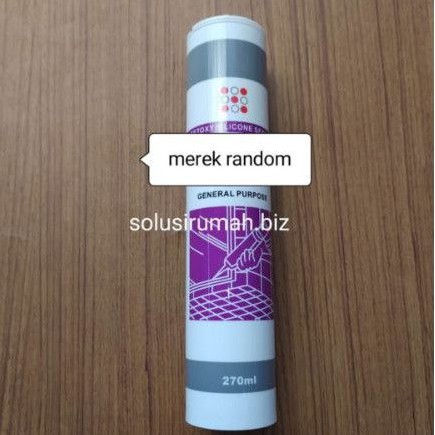 LEM KACA TABUNG warna SILICONE TABUNG TEMBAK merk RANDOM acid asam