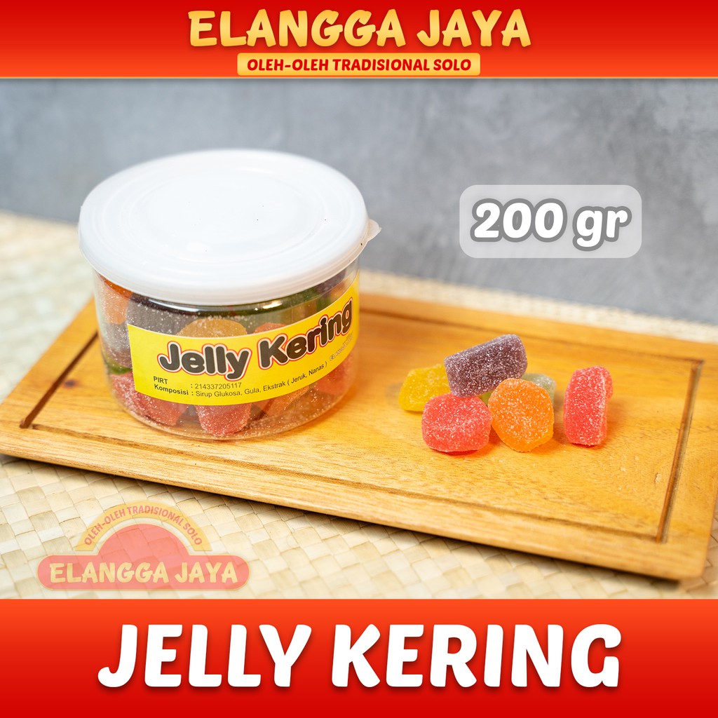 

Jelly Buah Kering 200 gr