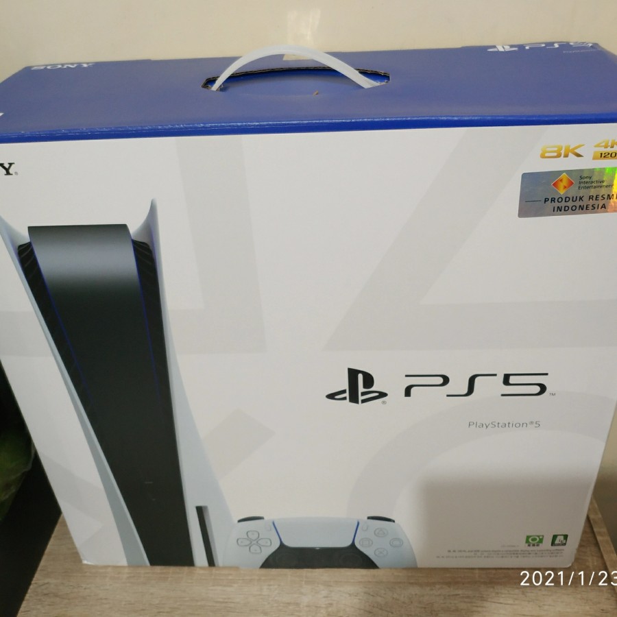 PS5 PS 5 HDD 825GB Garansi Resmi Sony Indonesia - Disc Version And Digital Version