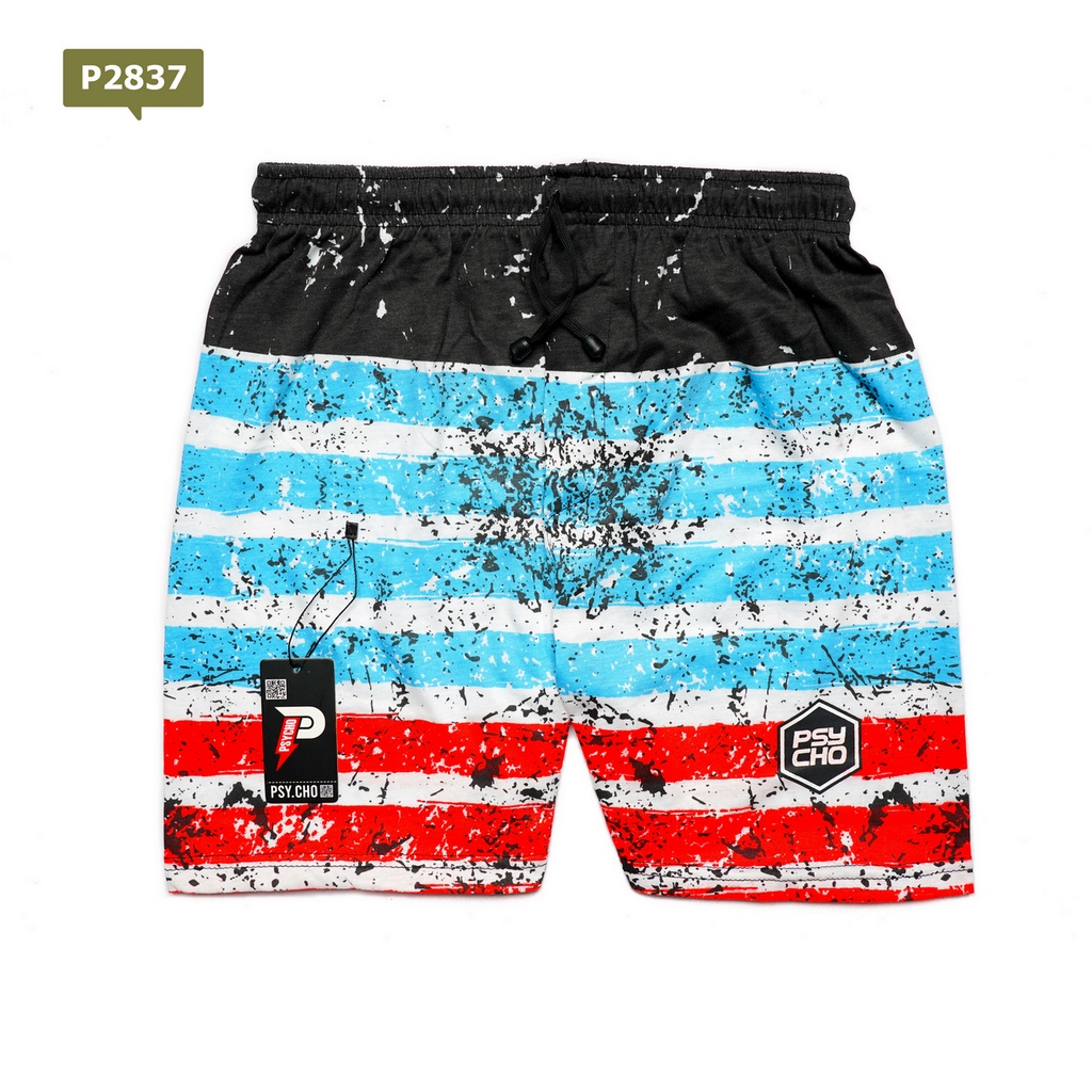 BEST SELLER 1 - PSYCHO BOXER PRIA WANITA| CELANA DALAM PENDEK KOLOR BOXSER PANTAI BAHAN KATUN| BOKSER BRIEF LAKI LAKI DEWASA-GC-X45