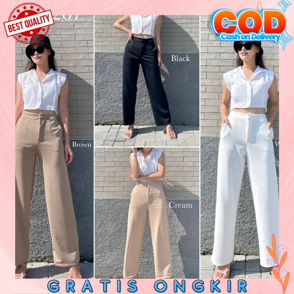 Celana Kulot Levis / Kulot Jeans Wanita Terbaru 2022 / Celana Jeans Wanita Jumbo 80Kg / Celana Levis