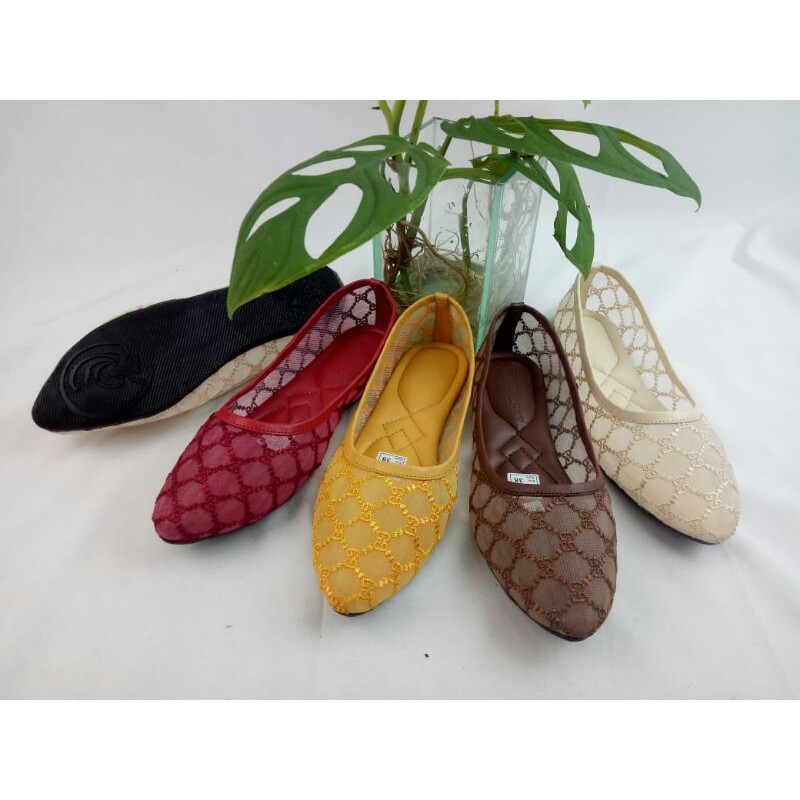 FLAT SHOES WANITA BRUKAT JEA 66