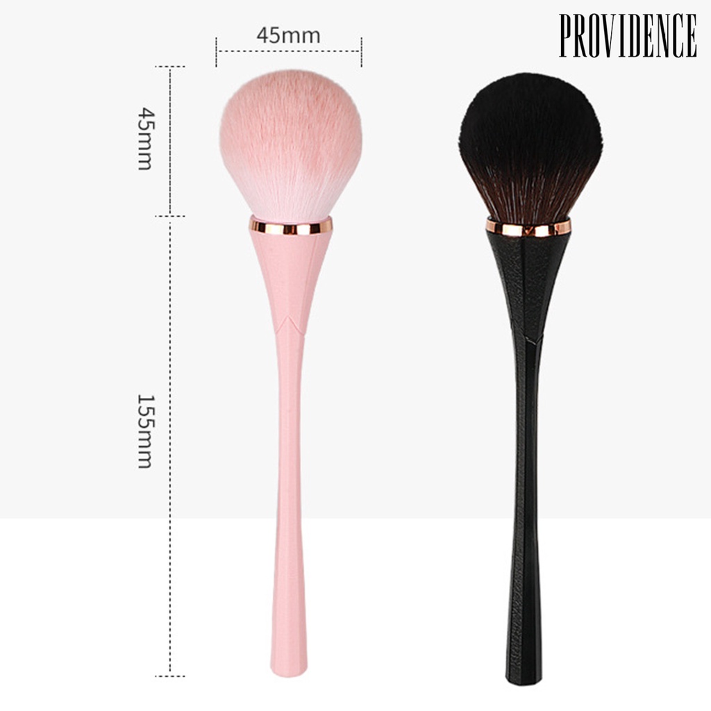 Providence Brush Makeup Profesional Gagang Plastik Untuk Bedak Tabur / Foundation / Blush On